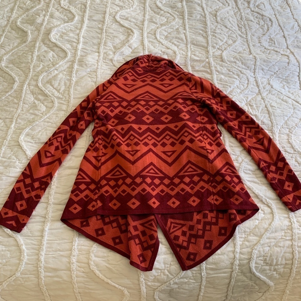 Staring At Stars Array Aztec Pattern Open Cardigan - image 8
